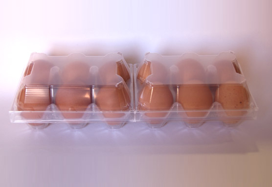 Estuche pequeño 2×6 huevos gallina sin etiqueta 03